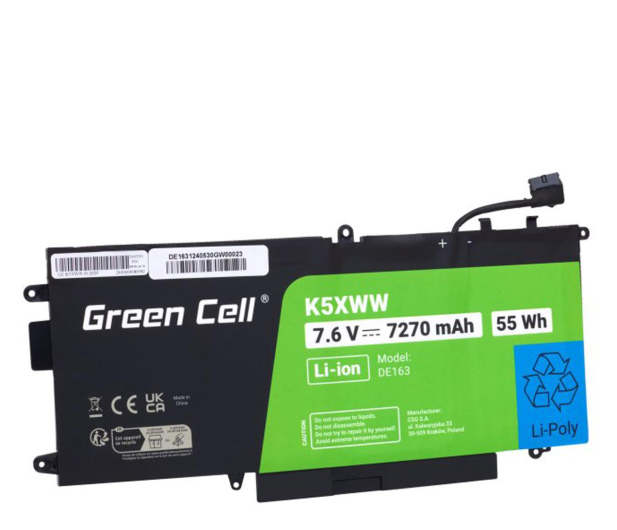 Green Cell K5XWW do Dell Latitude - 1279569 - zdjęcie 2